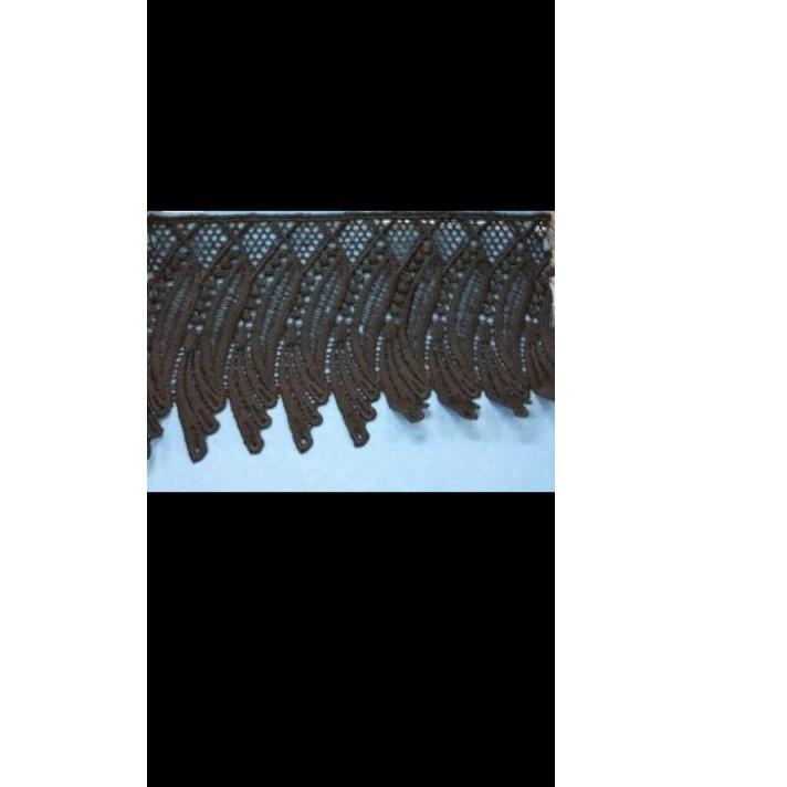 ♛ Renda bordir gyper kembang lancip renda lebar renda giper putih renda hitam renda oki renda mukena