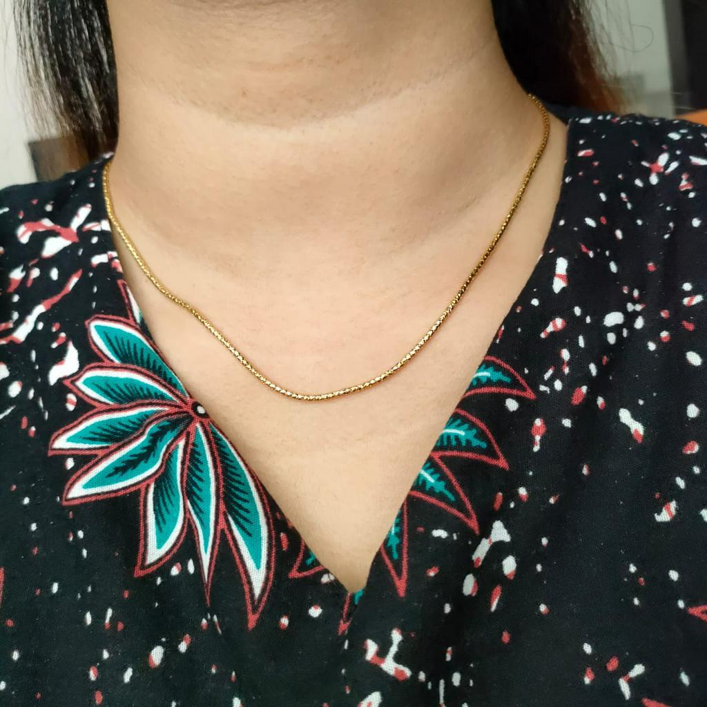 Kalung Emas 17K - 5.9 Gr Kadar 750 - 5012