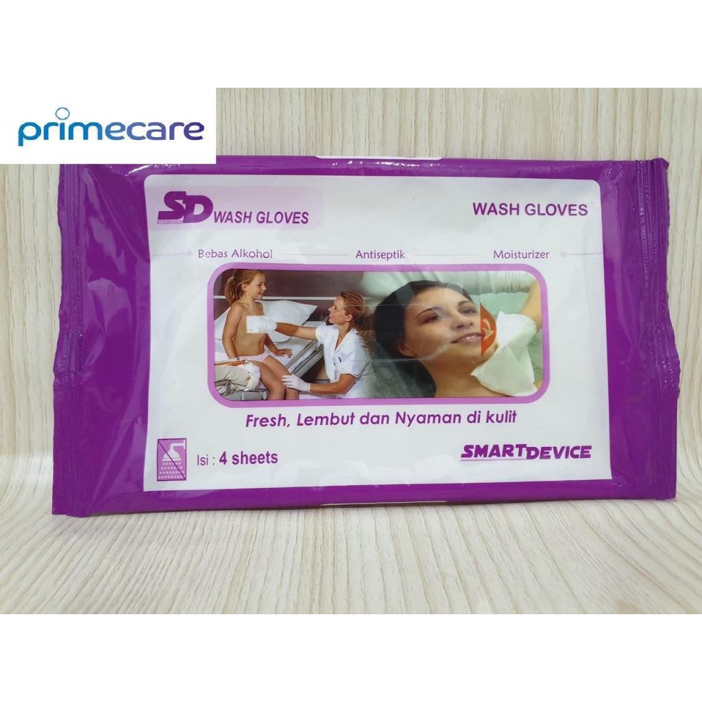 Waslap Antiseptik Wash Gloves Tissue Antiseptik Tissue Mandi SD