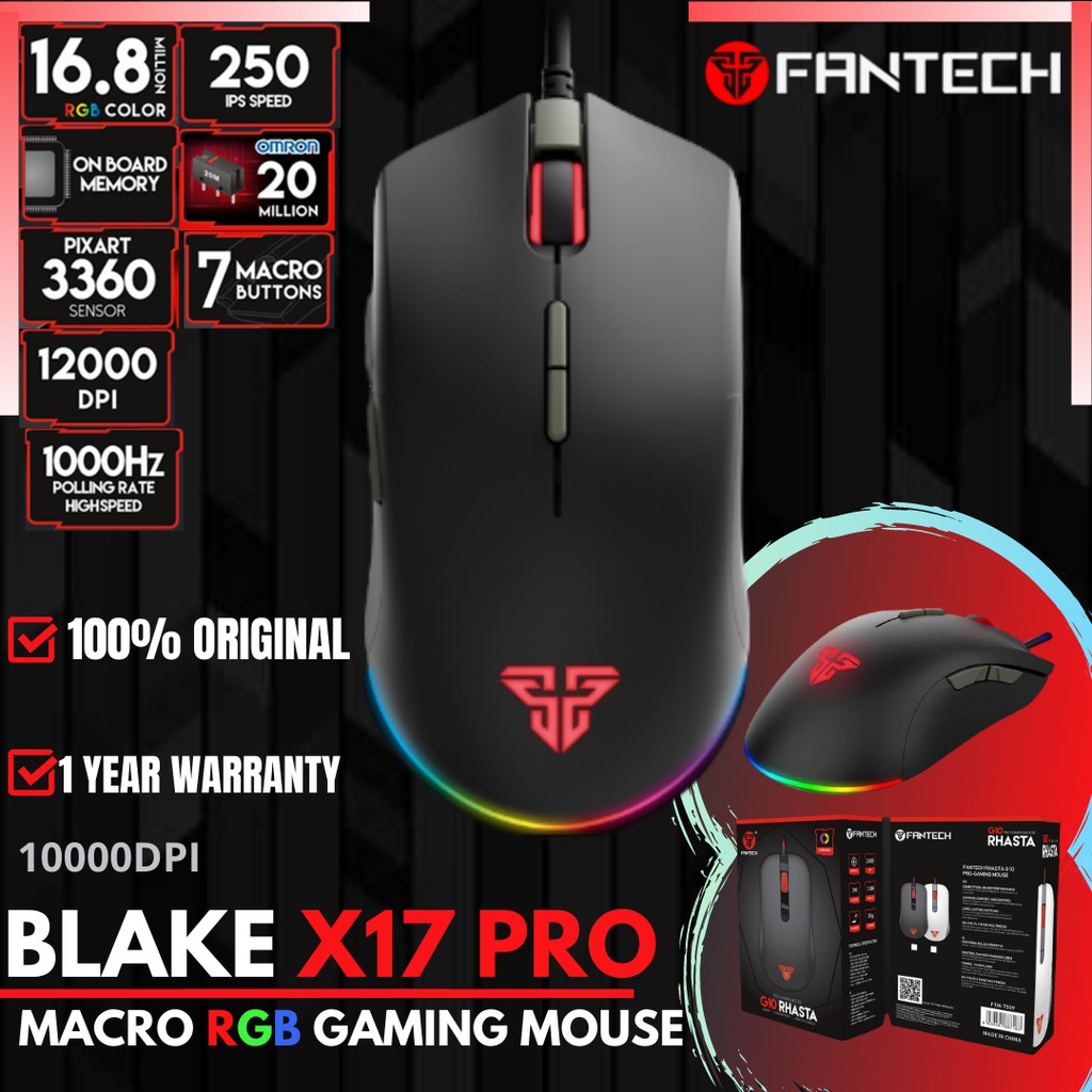 Fantech BLAKE X17 PRO Mouse Gaming