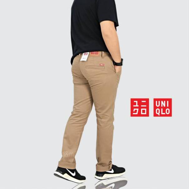  KODE F7729 Chino  UNQL cream chino  panjang premium 