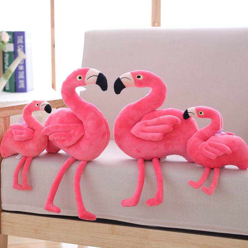 pink flamingo plush toy
