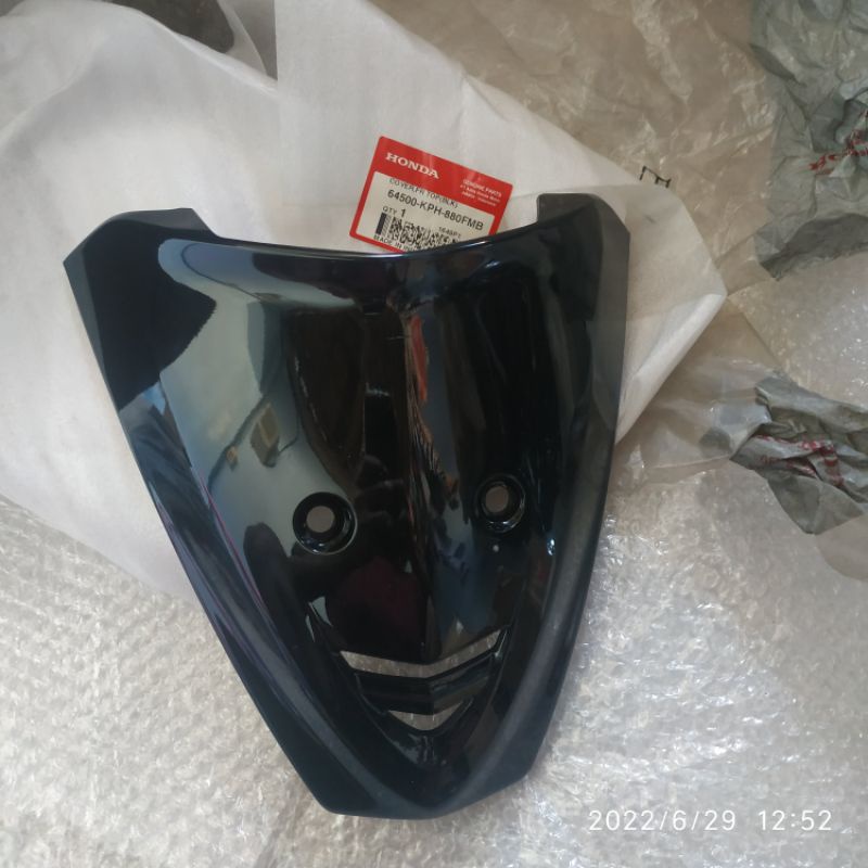 COVER PANEL DADA DEPAN HONDA KHARISMA KARISMA 125 X D TEMENG DEPAN KHARISMA KARISMA 125 X D HITAM OR