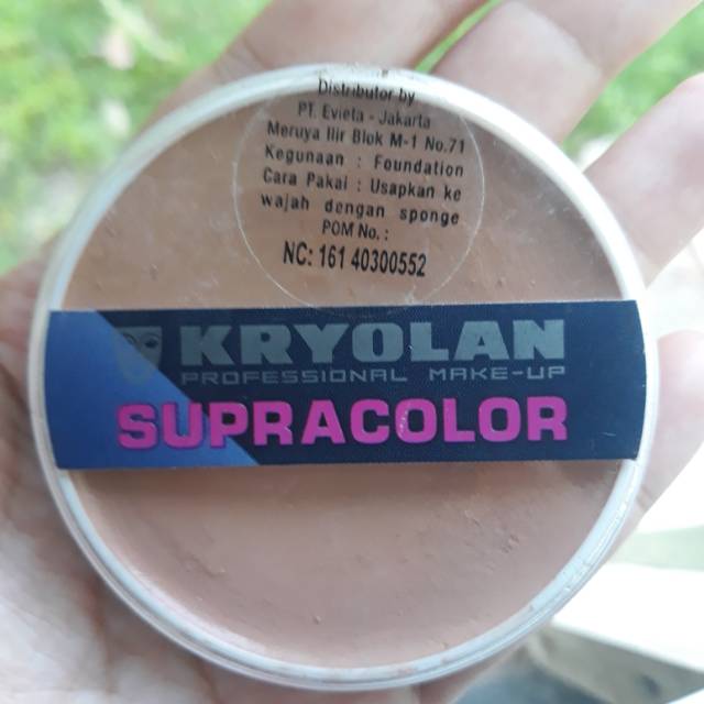 Preloved Alas Bedak Foundation Kryolan 15g 4w