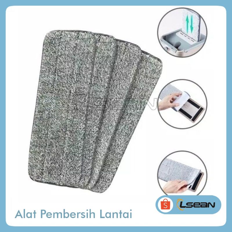 ULTRA MOP SET ALAT PEL PRAKTIS PENGEPEL OTOMATIS | FREE 2PCS KAIN PELL