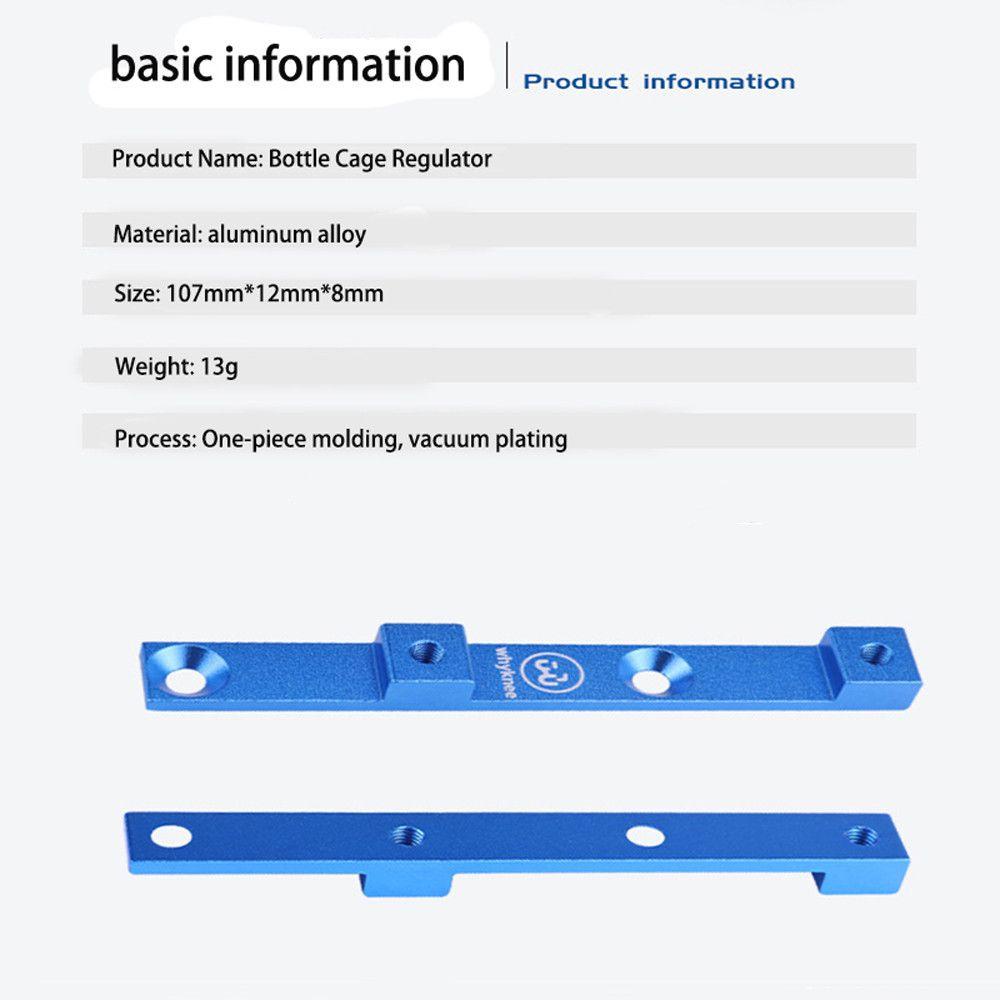 Lanfy Regulator Kandang Botol Dengan Sekrup Peralatan Berkendara Sepeda Jalan Posisi Lubang Paduan Aluminium MTB Sepeda Sepeda Bottle Holder Fixeder