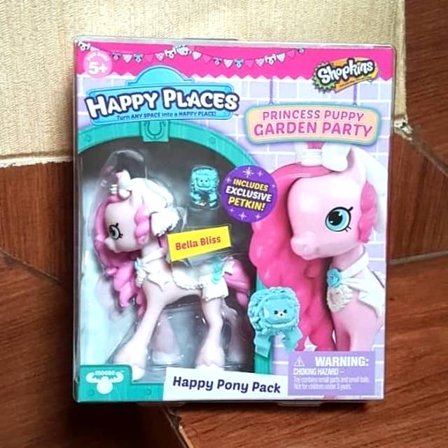 Shopkins happy places pony Bella bliss princess puppy