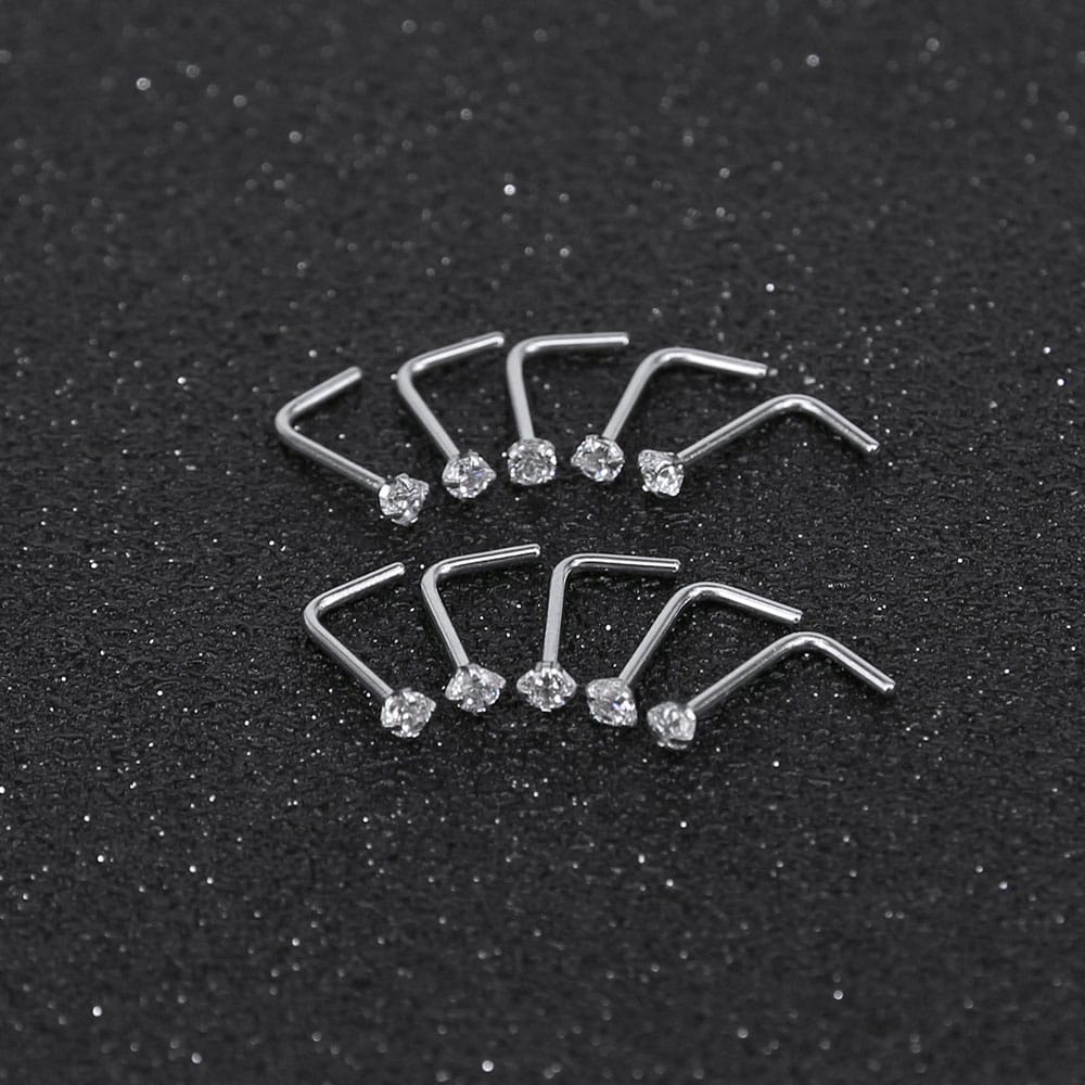 1PCS anting idung model korea / nose stud earing/ anting korea