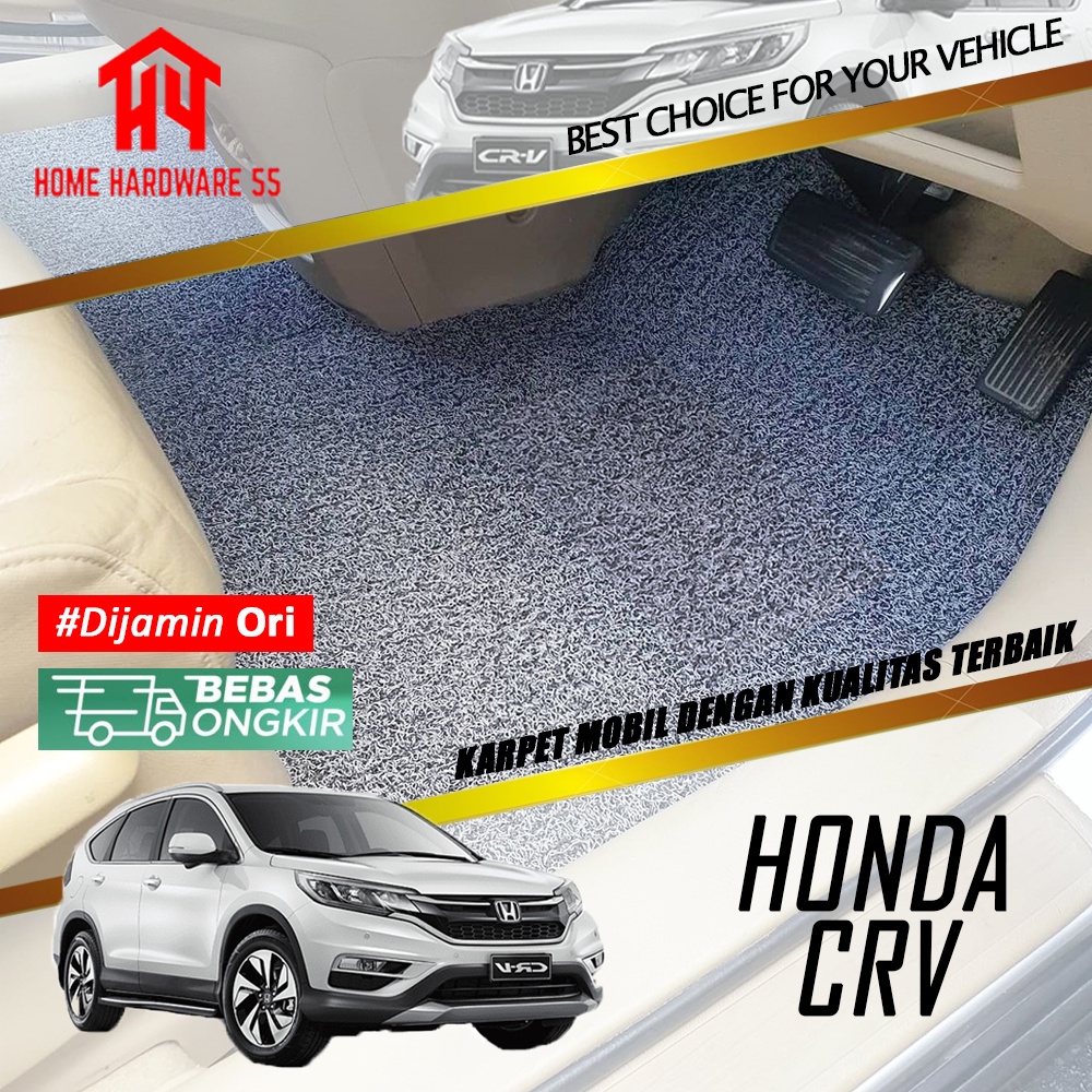 Karpet Mobil CRV Turbo 2020/2021 Karpet Mie Bihun Model Comfort - Coklat