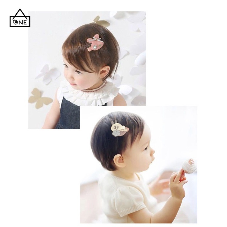 4 Pcs Set Jepit Rambut Korea Anak COD Korean Fashion Hair Clip Lucu Kartun Untuk Wanita A one