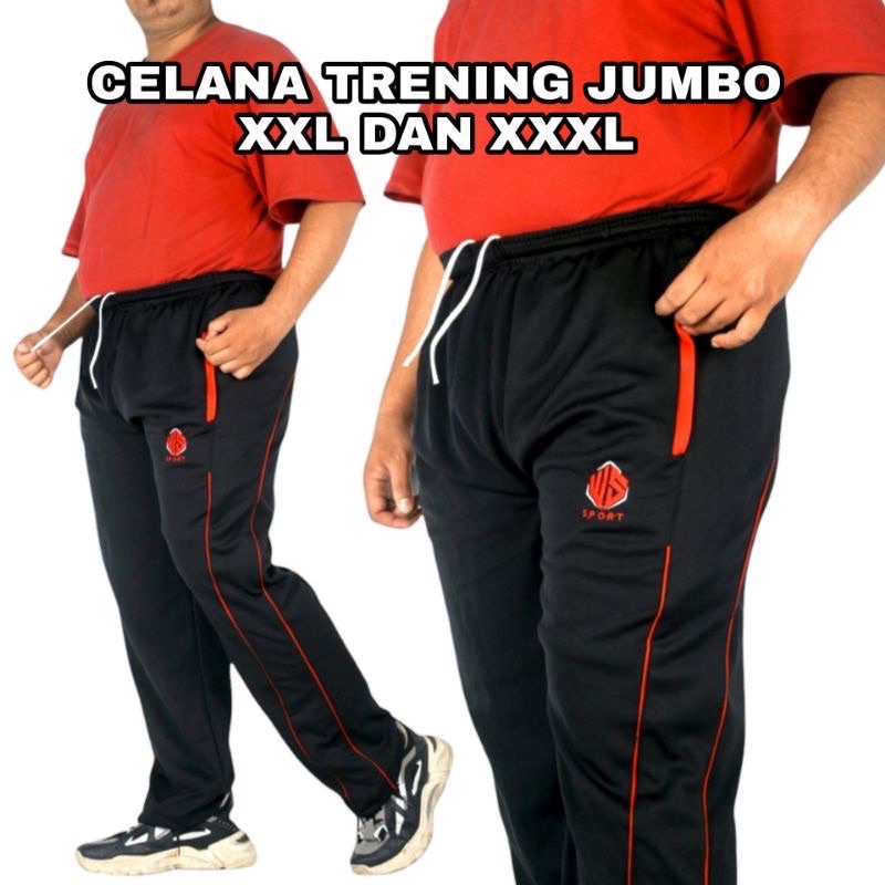 CELANA TRAINING JUMBO SAKU SLETING BAHAN TEBAL | CELANA TRENING OLAHRAGA SAKU SLETING | Celana olahr