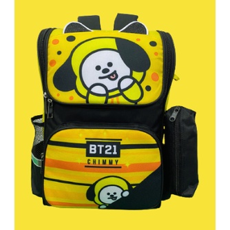 Onlan - KTI BT21 CHIMMY 2009 - TAS ANAK KARAKTER BT21 - TAS SELEMPANG BAHU ANAK GAMBAR LUCU TAS IMPO