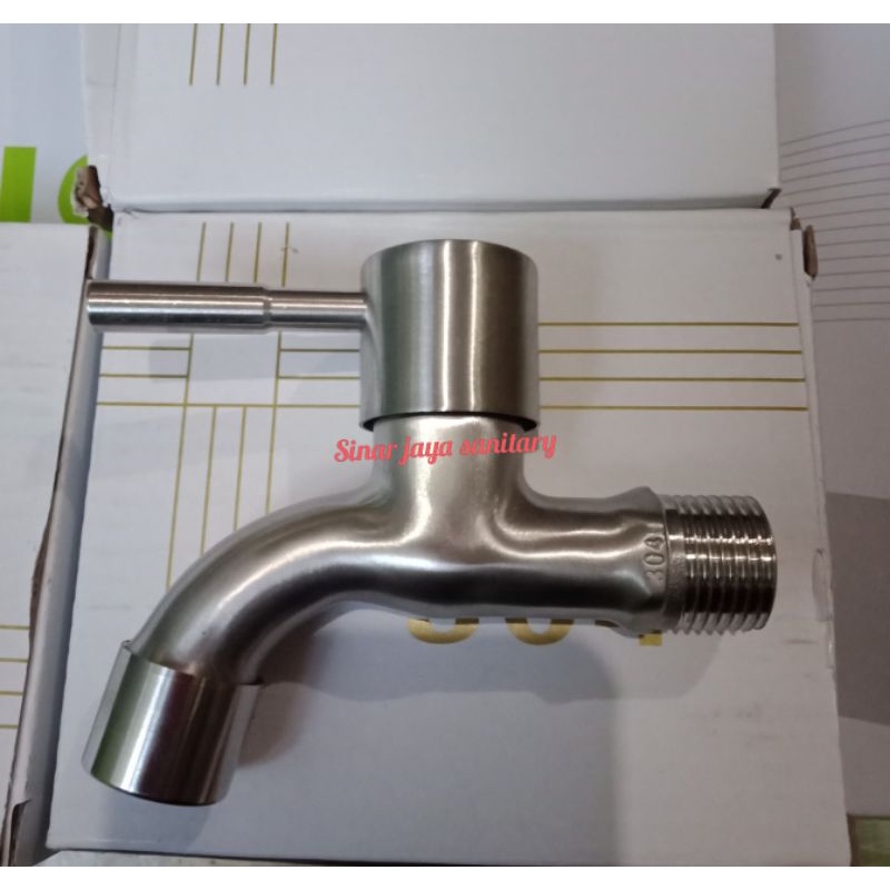 Kran tembok stainless SUS 304 / Kran toilet stainless