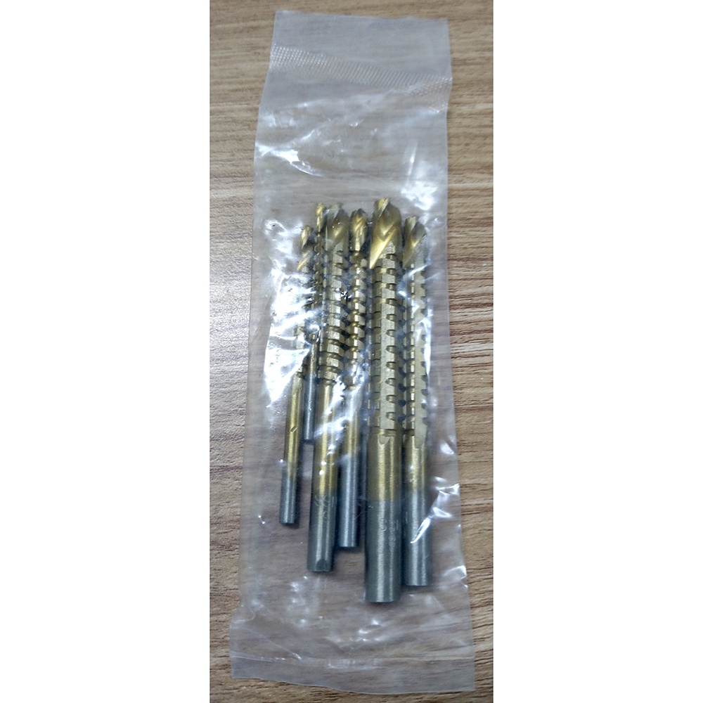 Deko Mata Bor Power Drill HSS Steel 6 PCS - DW1369 - Golden