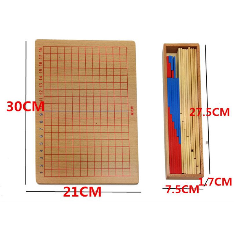 TweedyToys - Montessori Papan Penjumlahan Pengurangan