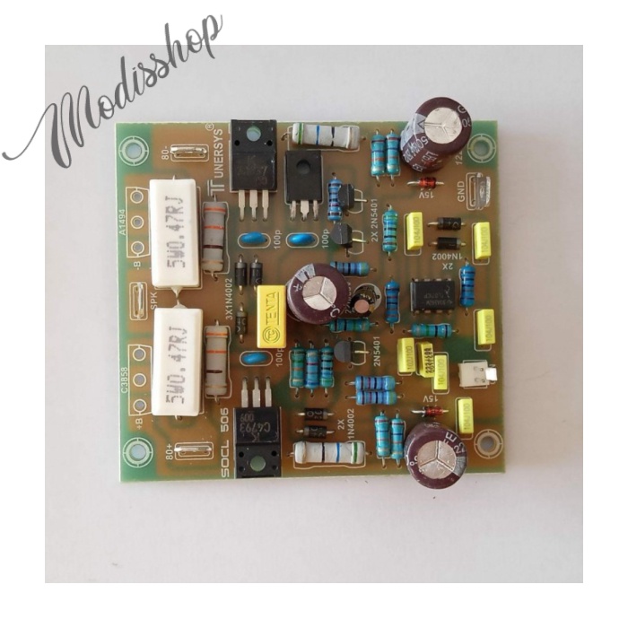 KIT DRIVER SOCL 506 FIBER 500W TUNERSYS