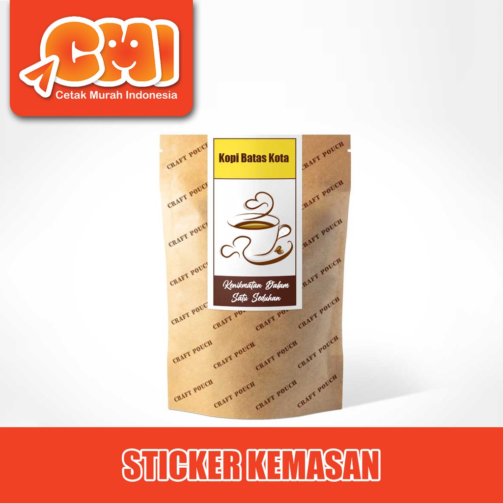 

CETAK STIKER KEMASAN