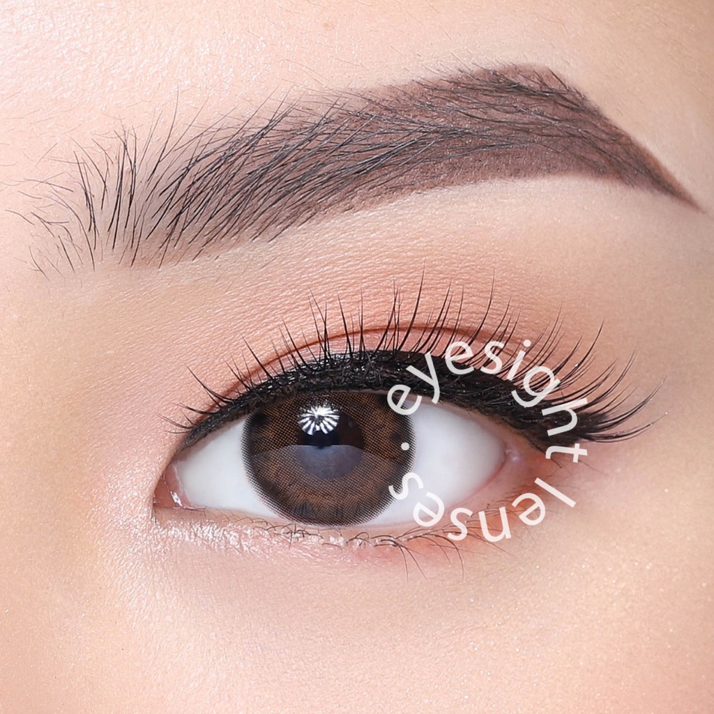 EYESIGHT LENSES Softlens Kitty Kawaii Mini Kelly Brown (2pcs/sepasang)