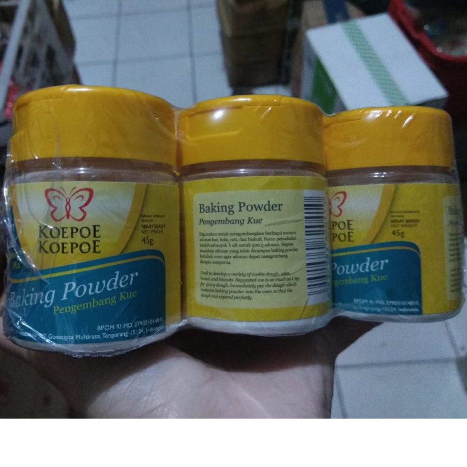 

BAKING POWDER KOEPOE-KOEPOE PER 6 PCS