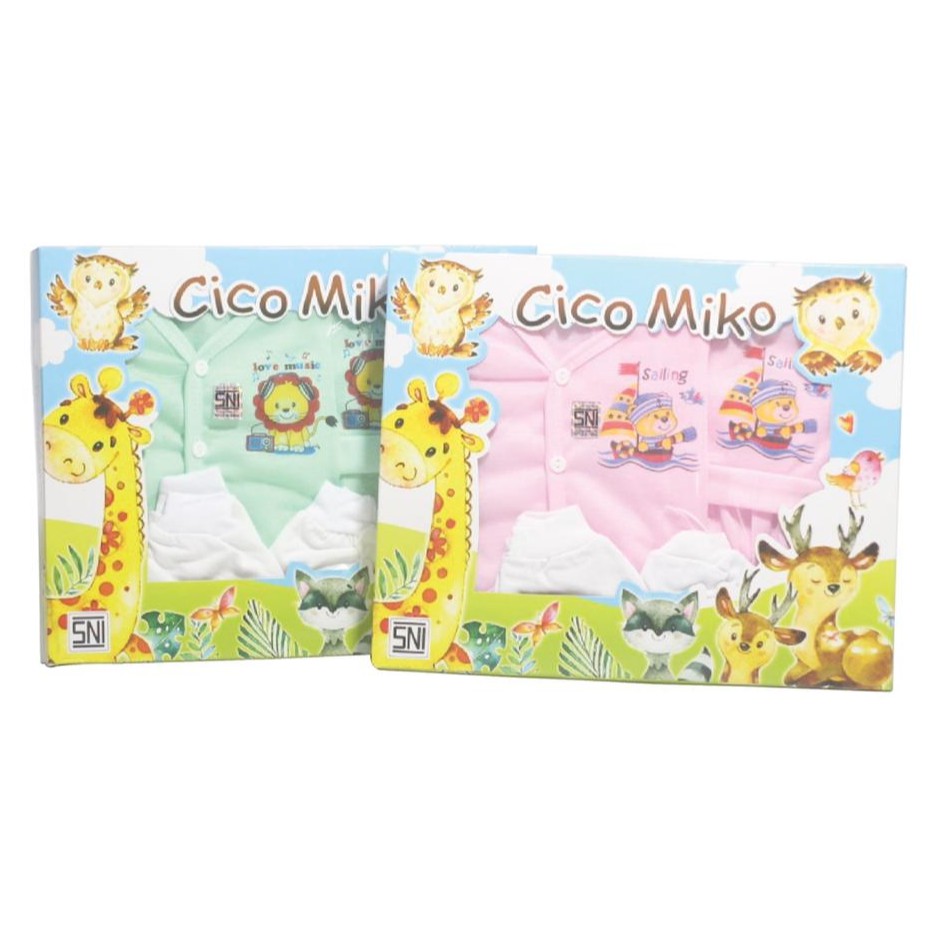 Promo !! CIKO MIKO BABY SET GIFT SET BAJU BAYI MURAH KADO LAHIRAN