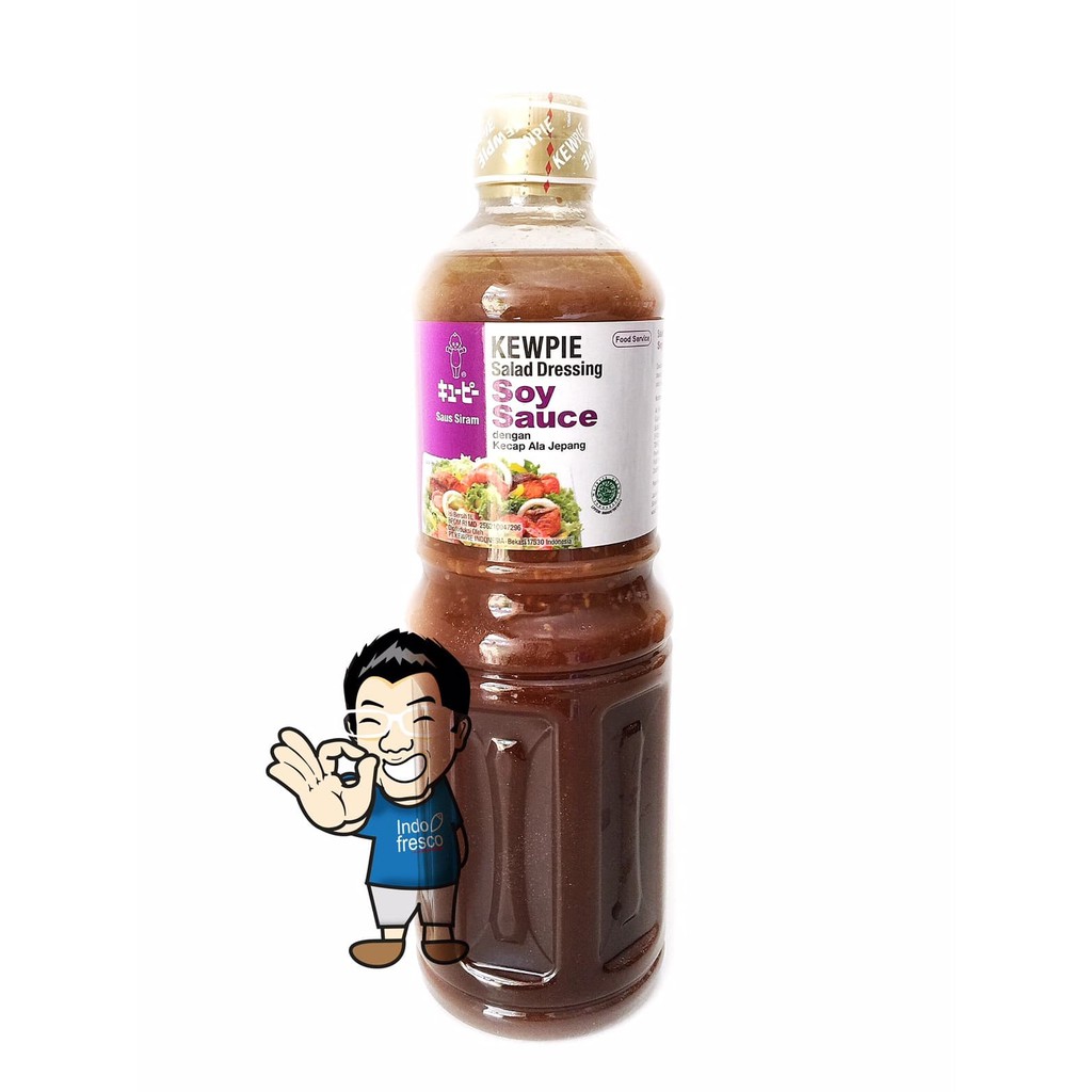 

PROMO KEWPIE SALAD DRESSING JAPANESE SOY SAUCE- SAUS SIRAM ALA JEPANG 1L TERMURAH