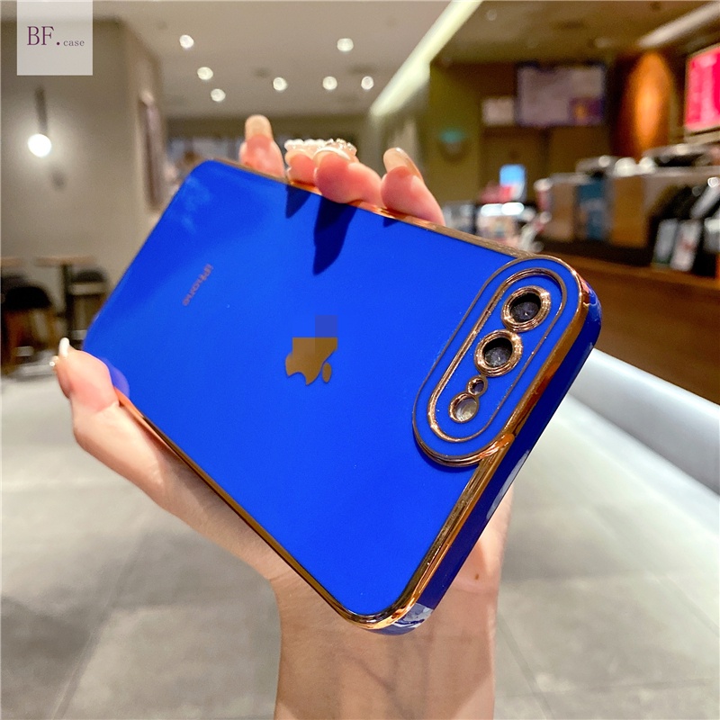 Soft Case Pelindung Lensa Kamera 6d Electroplating Bahan Silikon Untuk Iphone 11 12 Pro Max 12mini