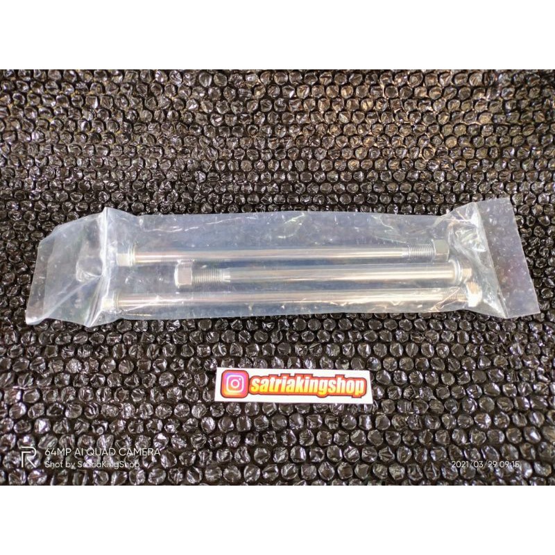 baut set as roda depan belakang as arm rx king chrome