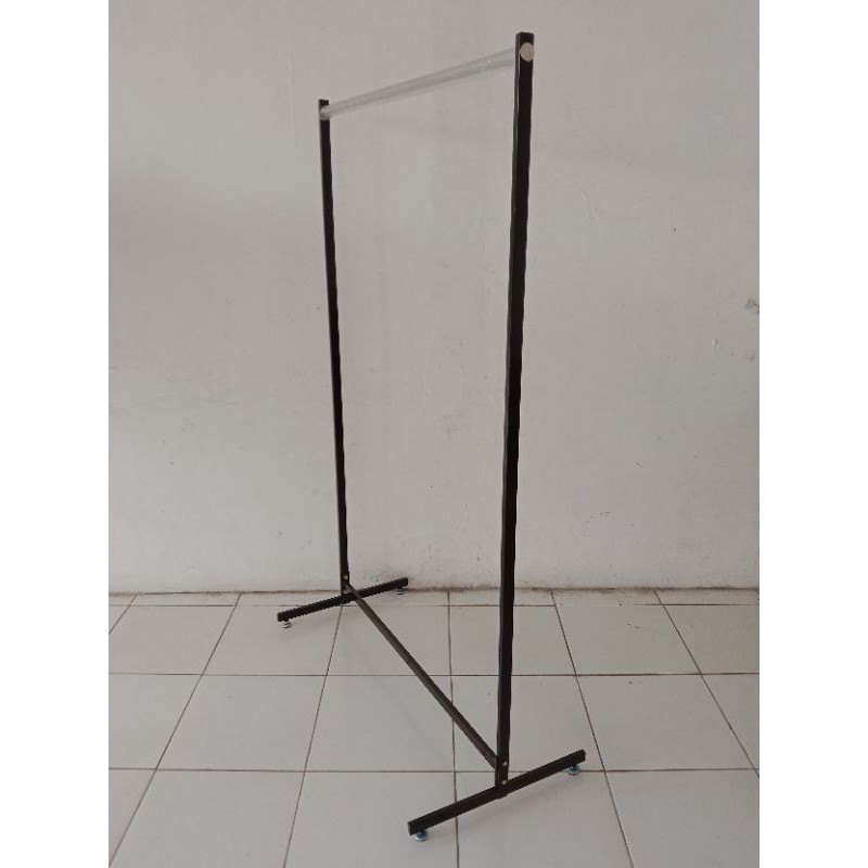 gawang baju gamis palang pipa bulat stainless 170cm