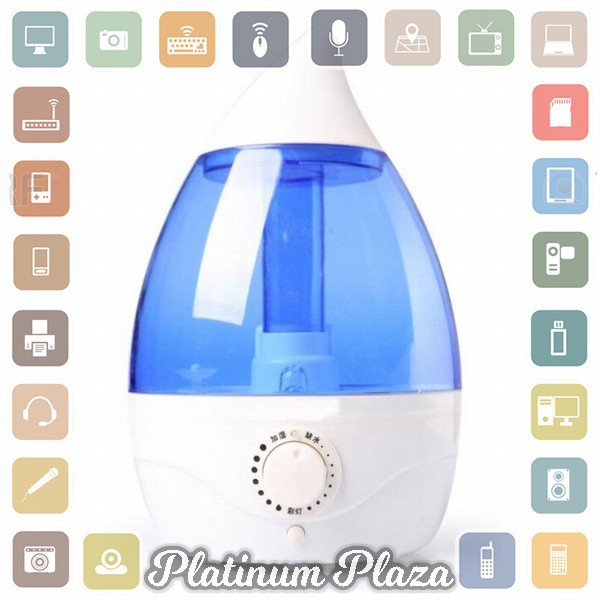 Classic Drop 6 in 1 Air Humidifier Aroma Therapy - Blue`5ZJETQ-