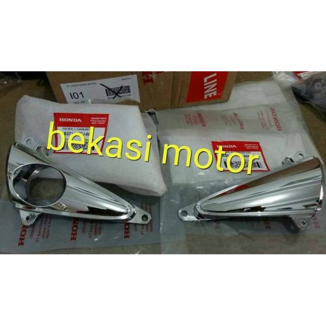 83611-KCJ-660 dan 83711-KCJ-660 cover karburator cover kran bensin honda tiger revo original sepasan