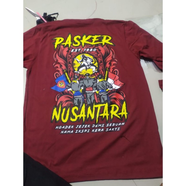 kaos kera sakti "PASKER NUSANTARA"