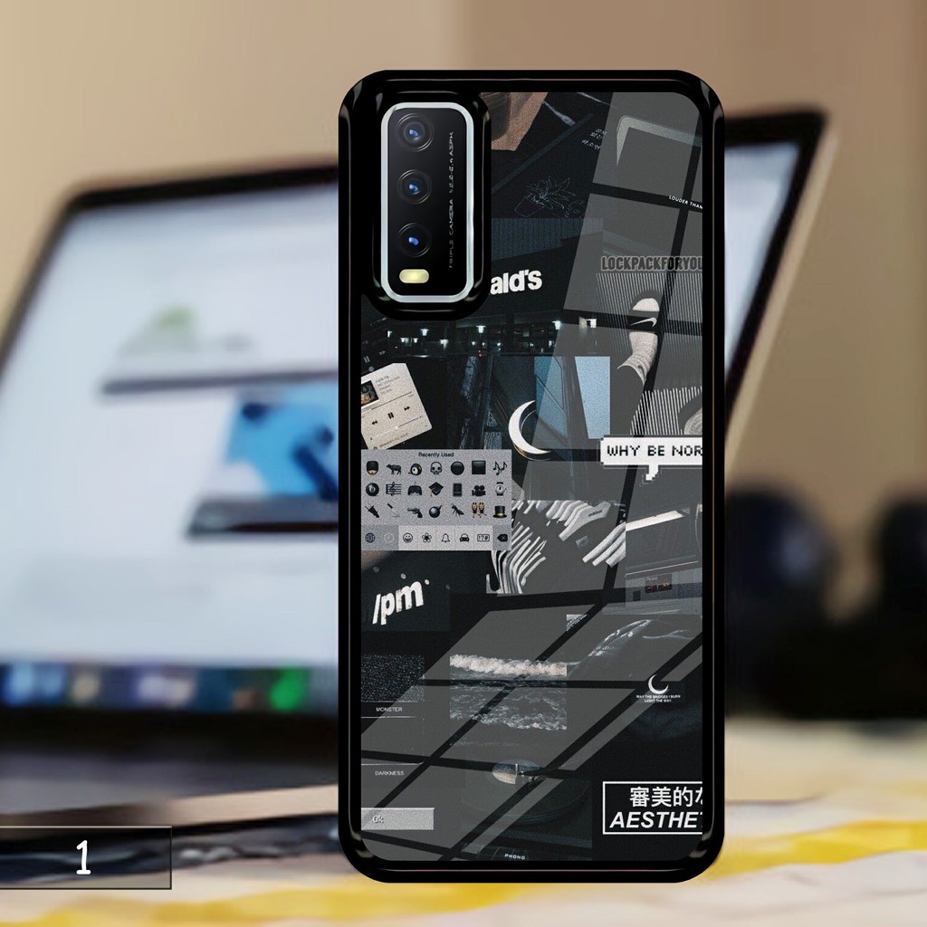 MC406 Hardcase 2D VIVO Y20,Y30/Y50,Y19,Y91C,Y11/Y12/Y17,Y91,V15,Y53,Y71,S1 PRO,V7,V5,V19,V11,V17,V9-NO. 1