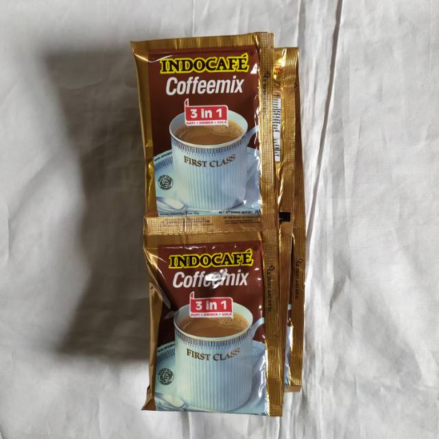 

INDOCAFE COFFEEMIX 3 IN 1 (1 renteng isi 10 pcs)