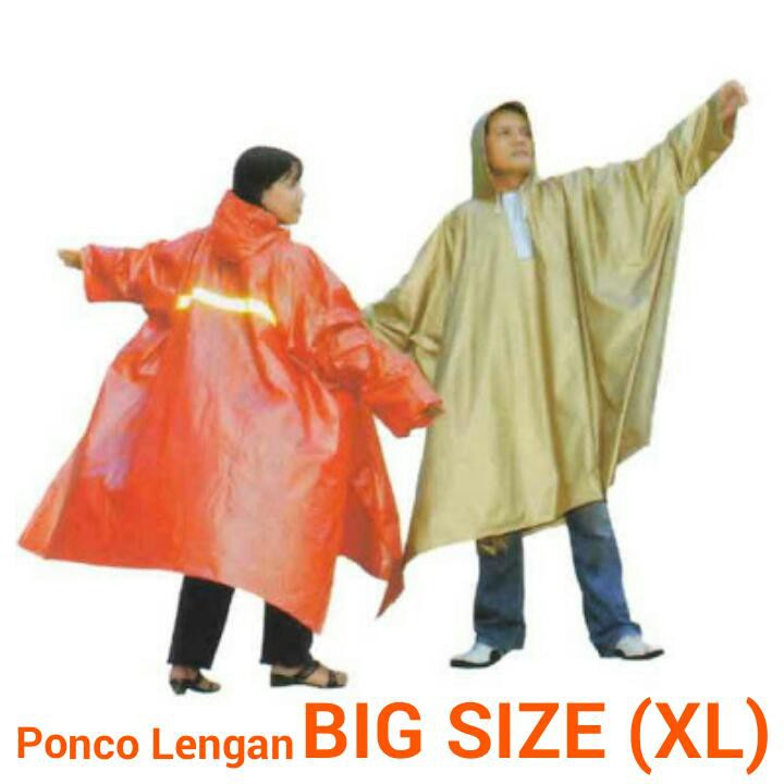 Jas Hujan Big Size - Ponco Lengan Besar - Ponco XL Ibex - Jas Hujan Skotlet