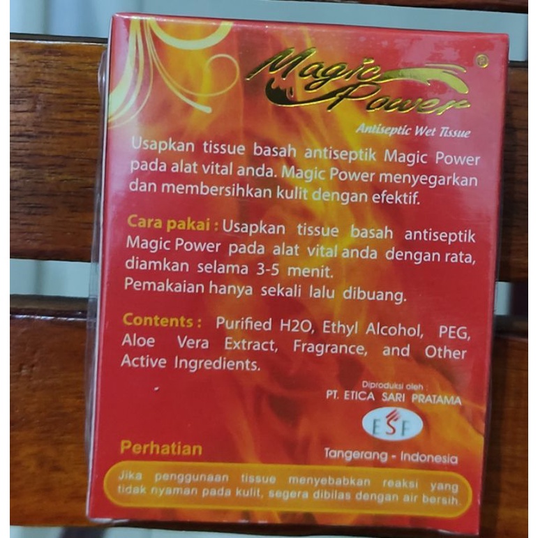 Magic Power Merah / Isi 6 Sachet / Mencegah Bakteri / Mencegah Penularan Sakit