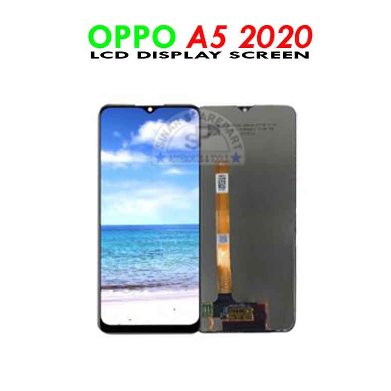 OPPO A5 A9 2020 LCD + touchscreen original 100% garansi