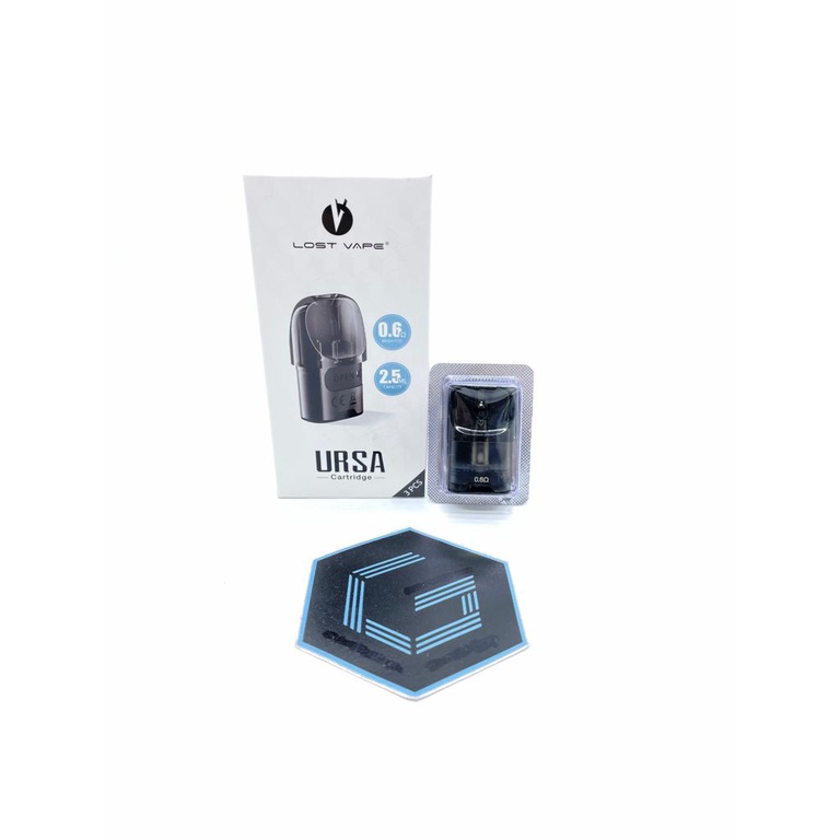 Cartridge - Ursa Nano Pods 0.8ohm 1.0ohm hby Lost Vape Catridge Ori