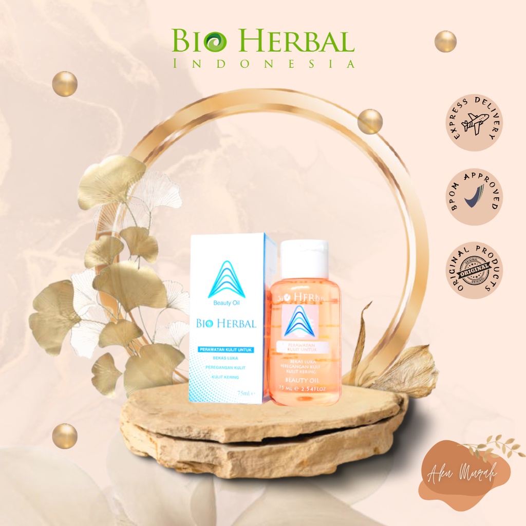 ✨ AKU MURAH ✨Bio Herbal Beauty Oil (Penghilang Bekas Luka) 75ml