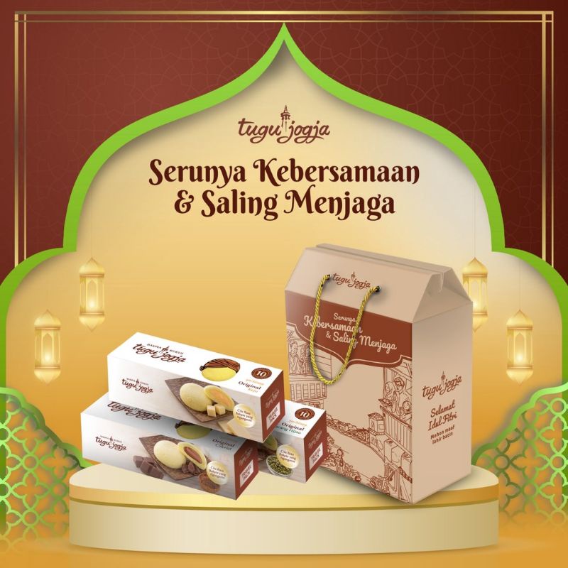 Hampers Lebaran Bakpia Kukus Tugu Jogja Paket Kemenangan