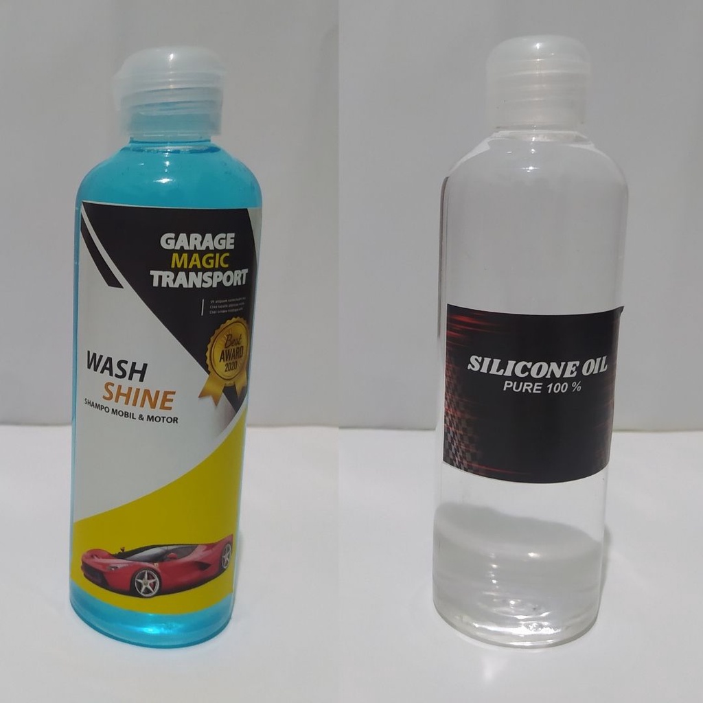 Penghilang Baret Mobil Dan Motor lengkap Kit Compon / Kit Wax / Shampo / Silicon oil