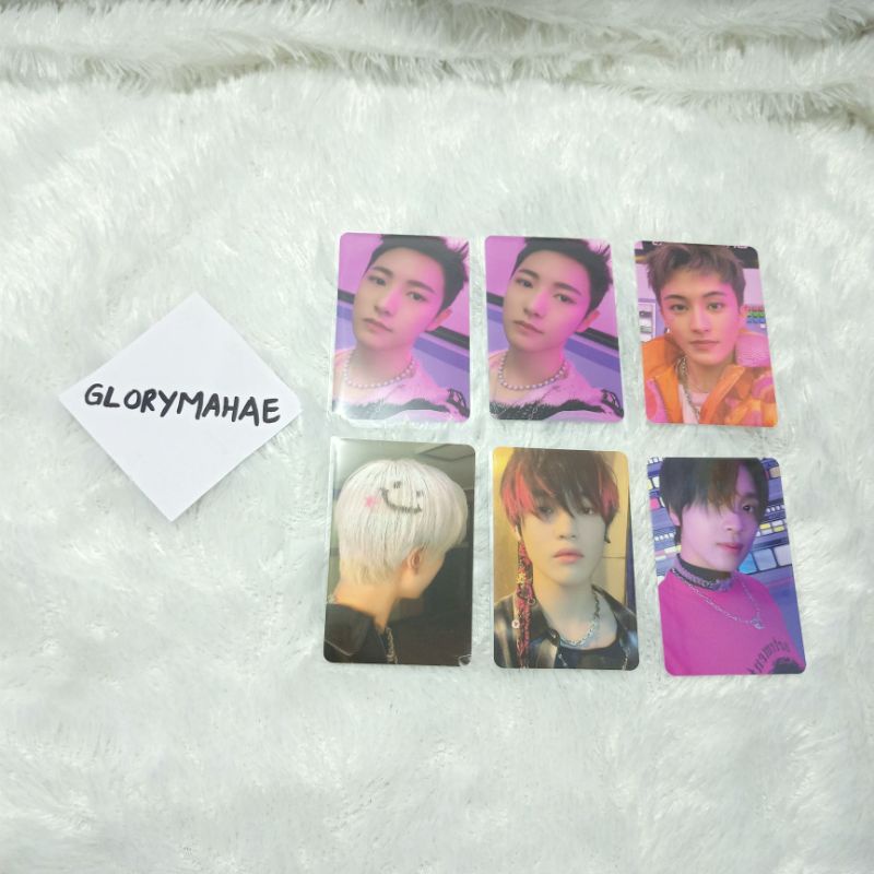 READY STOCK OFFICIAL PC PHOTOCARD POCA Trading Card TC Glitch Mode Glimo MD Merchandise Ungu Tint Pa