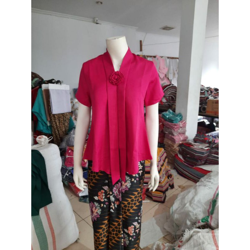 (Pd92/100) Kebaya Floy kutubaru kartini encim PENDEK BALOTELI busui KeroncongBusana (PDK)-Fanta
