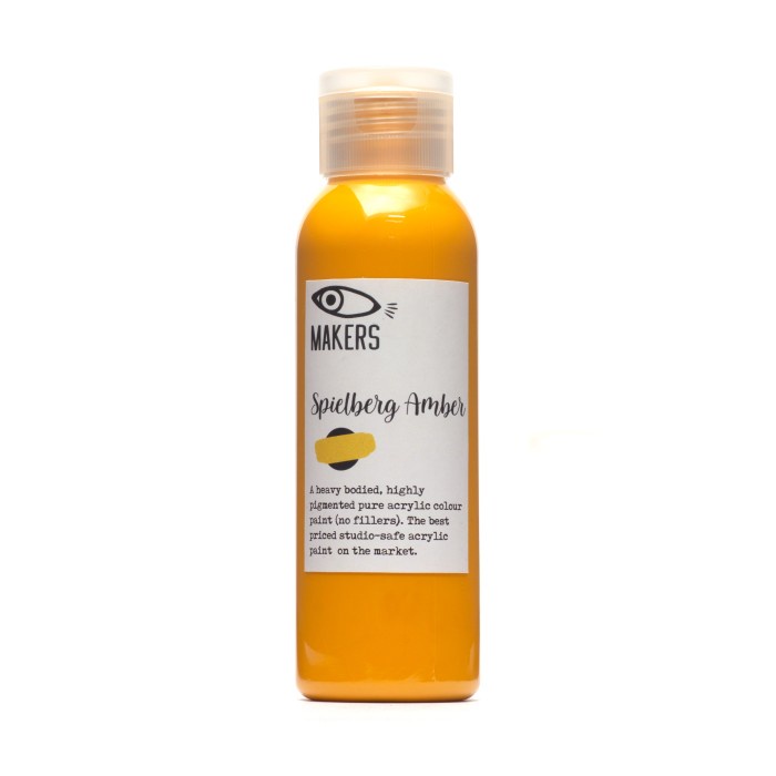 

Spielberg Amber Acrylic Paint 100ml by MAKERS
