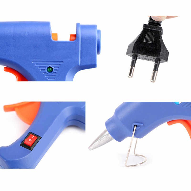 Pistol Lem Tembak / Hot Melt Glue Gun On Off / MESIN LEM TEMBAK