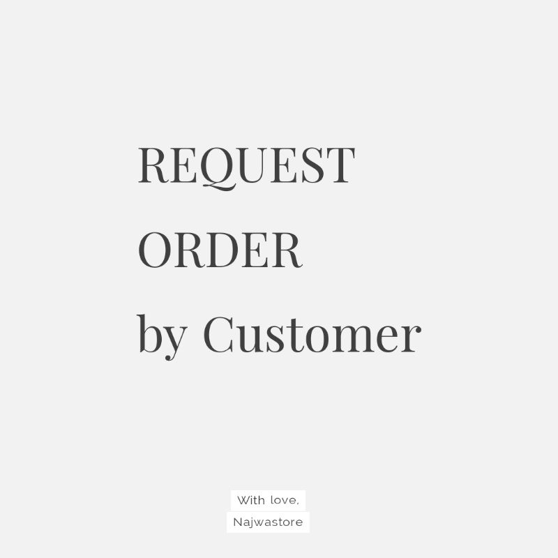 

Request Order