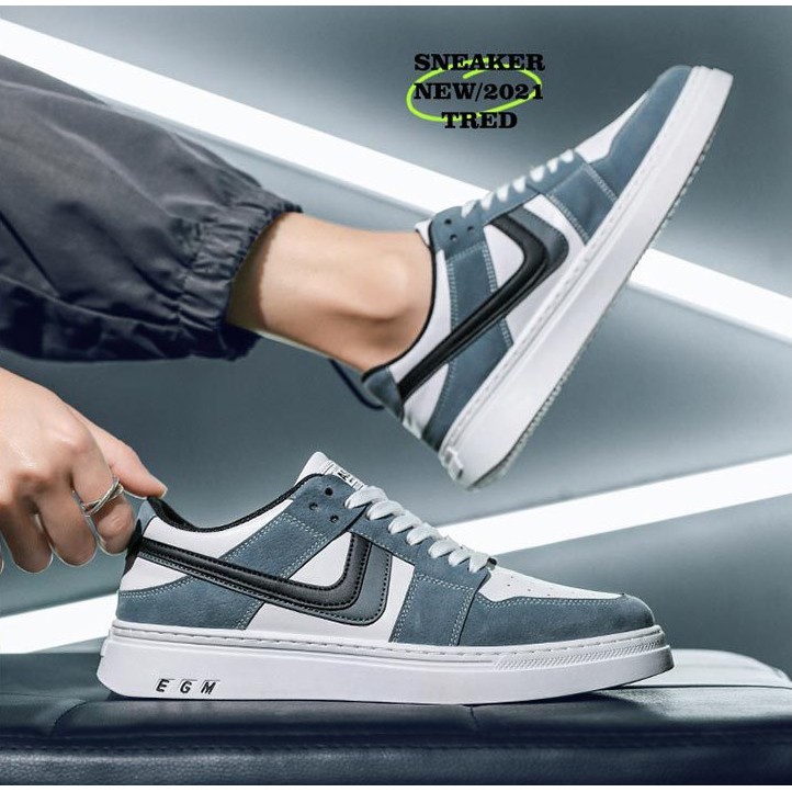 TBIG [COD] Sepatu Sneakers Pria YCOSPORT Sepatu Import Pria Sekolah Kuliah Kerja