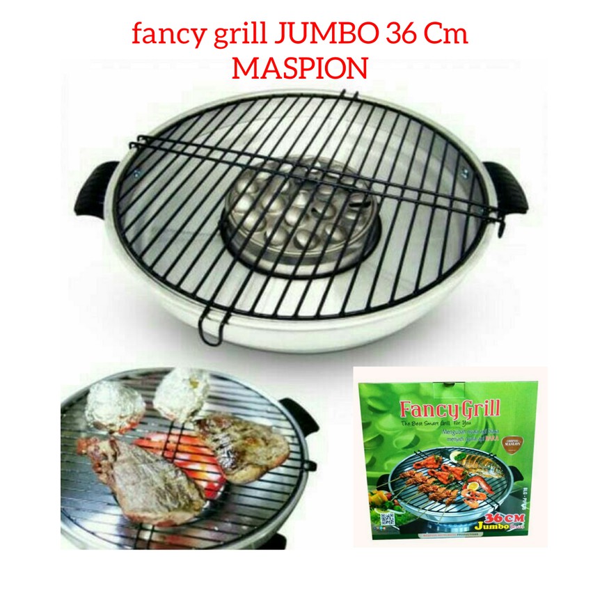 Fancy Grill JUMBO 36 cm Alat Panggang Maspion Griller BIG