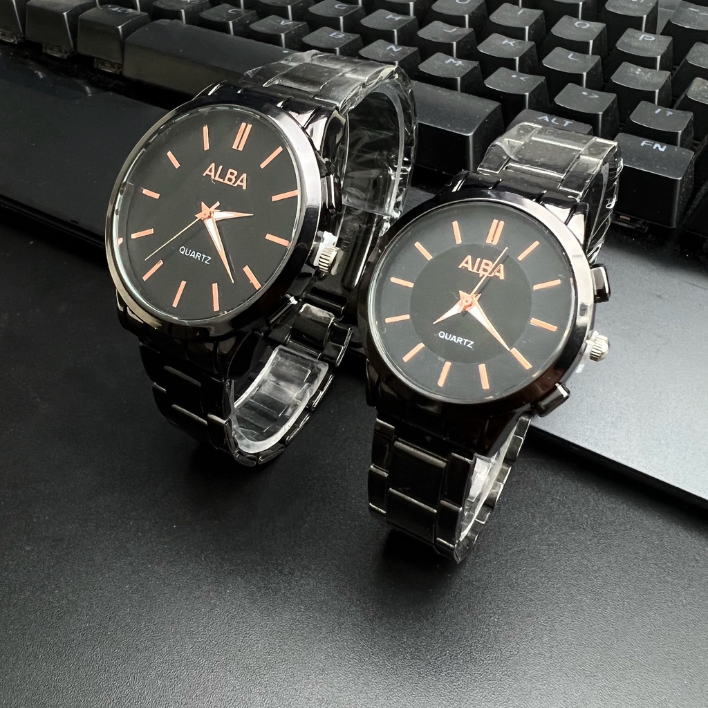 Jam Tangan Pasangan Fashion Jam Tangan Baja Kuarsa Jam Tangan Pria dan Wanita Jam Tangan Murah C78