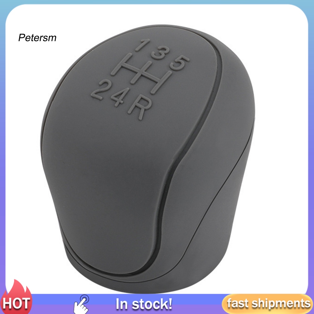 Cover Knob Tuas Persneling / Rem Tangan Mobil Manual Bahan Silikon PP Ramah Lingkungan