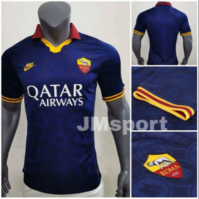 Jersey Sepak Bola As Roma 3rd 2019-2020 Grade Ori